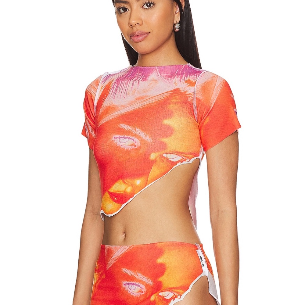 1XBLUE Burn top and bottom set in orange - Picture 4 of 5